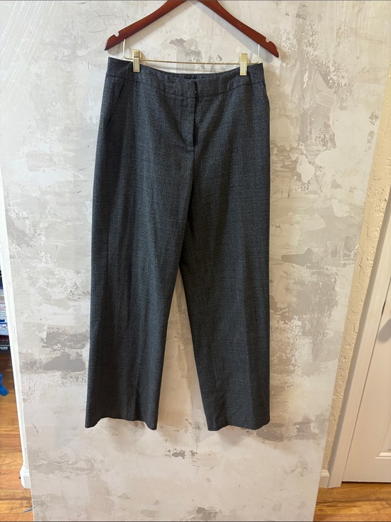 Chadwicks Pants - Chadwicks Charcoal Gray Straight-Leg Trousers
